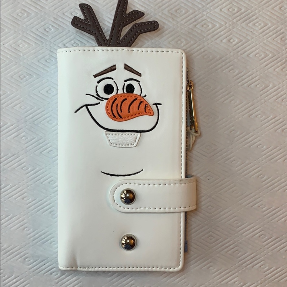 Loungefly Disney Frozen Olaf Flap Wallet - Picture 13 of 13